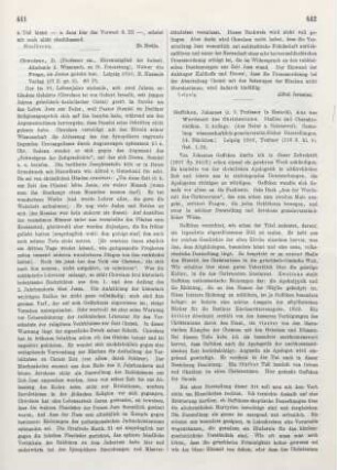 442-443 [Rezension] Geffcken, Johannes, Aus der Werdezeit des Christentums