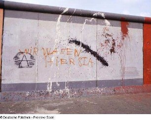 Farbe Übertrag : Farbe Übertrag. Bild 80 der East Side Gallery