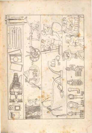 Handzeichnungen für die Mythologie und Archäologie des klassischen Alterthums, 3. Hauswesen