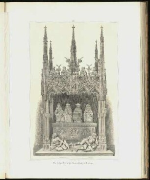 Tafel XIV: Das heilige Grab in der Frauenkirche zu Reutlingen