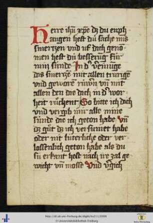 [149v - 161v] Verschiedene Gebete.