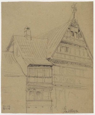 Wohnhaus in Stadthagen, Gesamtgebäude