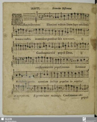 XXVII. Deus misereatur nostri