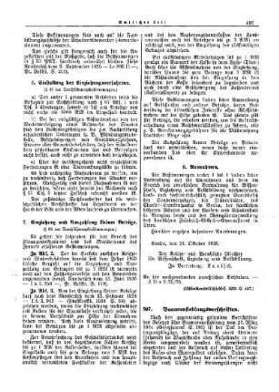 Beamtensiedlungsvorschriften : [Allgemeine Verwaltungssachen] ; [Amtliche Erlasse] ; [Amtlicher Teil]