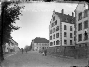 Die sog. Hochäuser und der Gasthof Reichsadler in Buchen