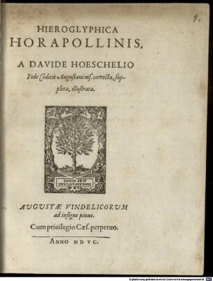 Hieroglyphica Horapollinis