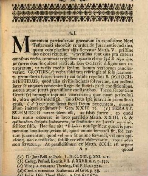 Momentum particularum graecarum in expositione Novi Testamenti per insignia quaedam Specimina comprobatum