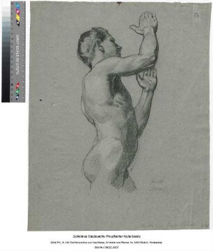 Akt, (Studie zu Café Bauer). siehe auch Klassifikation 5.2, 5.6 und 5.7