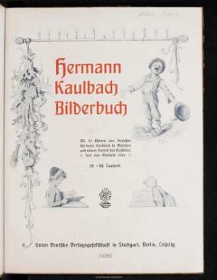 Hermann Kaulbach Bilderbuch
