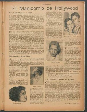 El manicomio de Hollywood