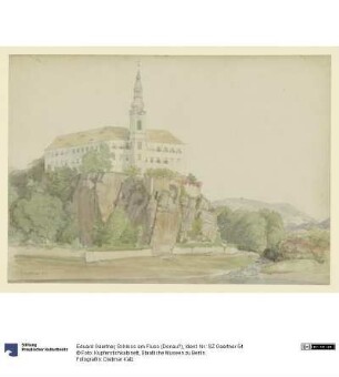 Schloss am Fluss (Donau?)
