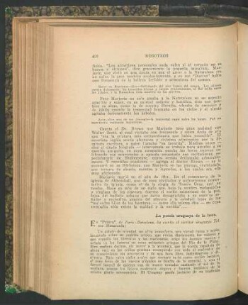 La poesía uruguaya de la hora