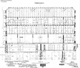 Plochingen: 2.Nebengebäude Wohngebäude Längsschnitt