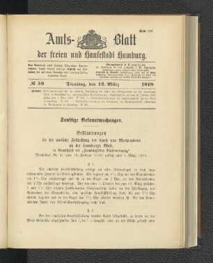 No. 59, 12. März 1918