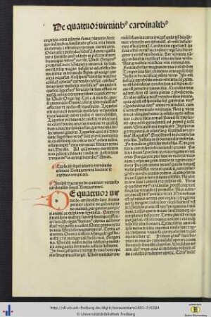 Tractatus de quattuor virtutibus cardinalibus