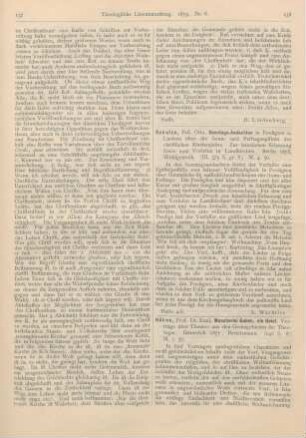 138 [Rezension] Schulze, Otto, Sonntags-Andachten in Predigten u. Liedern über die Sonn- und Festtagsepisteln des christlichen Kirchenjahres. Zur häuslichen Erbauung sowie zum Vorlesen in Landkirchen