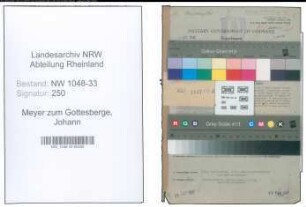 Entnazifizierung Johann Meyer zum Gottesberge , geb. 05.04.1908 (Arzt)