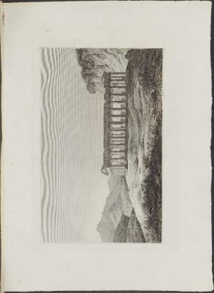 Pl. 2. Vue des ruines du temple.