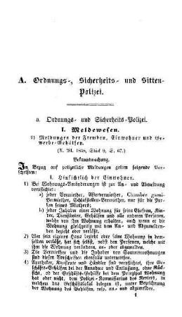 A. Ordnungs-, Sicherheits- und Sittenpolizei
