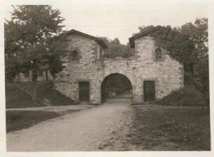 Porta dextra : Porta dextra von innen