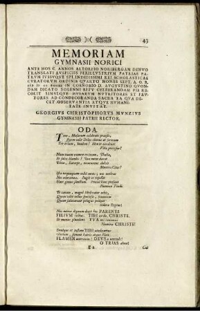 Memoriam Gymnasii Norici ...