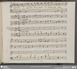 Aria: Al voler di tua fortuna