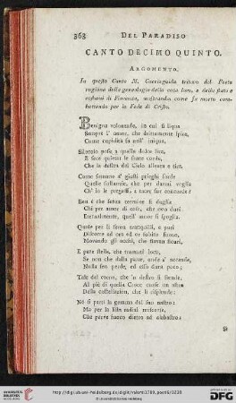 Canto decimo quinto