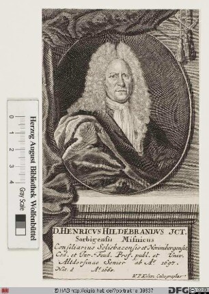 Bildnis Heinrich Hildebrand
