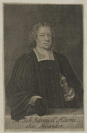 Bildnis des Joh. Samuel Adami