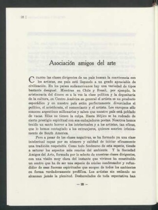 Asociación amigos del arte