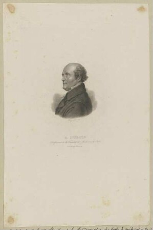 Bildnis des Antoine Dubois