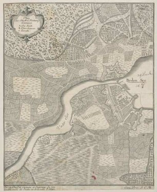 Plan der Stadt und Vestung Costanz