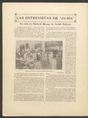 Las entrevistas de "Alma" : Una visita a la Fábrica de Mosaicos de Segundo Rodríguez
