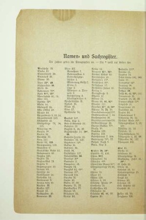 Namen- und Sachregister