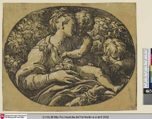 [La Sainte Vierge; Madonna mit Kind und Johannes]