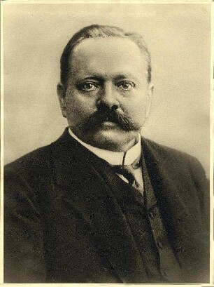 Bildnis von Theodor Curtius (1857-1928)