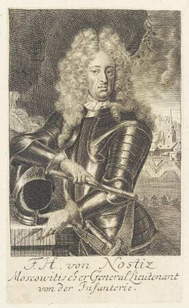 Bildnis des Friedrich Hartwig von Nostitz