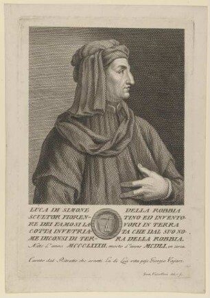 Bildnis des Luca di Simone della Robbia