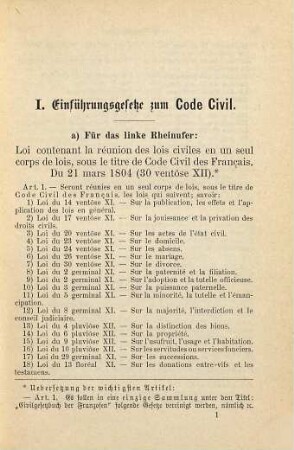 Das Rheinische Civilrecht in seiner heutigen Geltung : Dargestellt und erläutert von Dr. Corn. Cretschmar