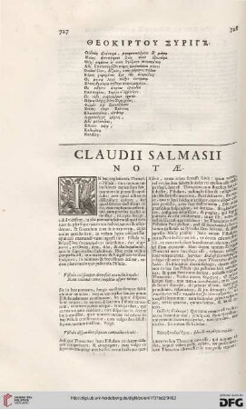 Claudii Salmasii notae