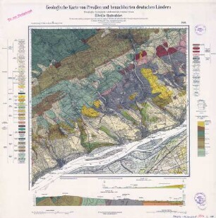 [5914] Eltville-Heidenfahrt, Geologische Karte von Preußen und benachbarten deutschen Ländern