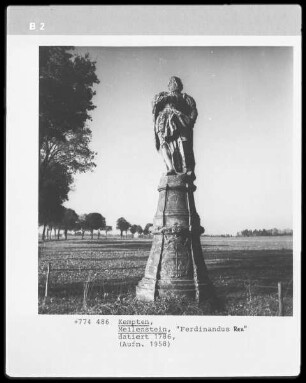 Meilenstein "Ferdinandus Rex"