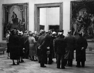 Dresden. Zwinger, Gemäldegalerie Alte Meister, Führung