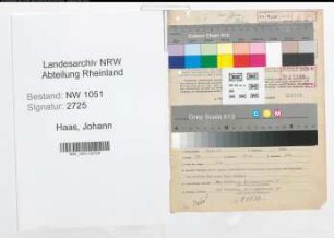 Entnazifizierung Johann Haas , geb. 29.11.1894 (Beamter)