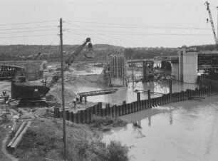 Wehrbaustelle Besigheim/Neckar
