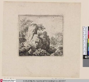 [Der Felsblock; Le rocher; The large Rock]