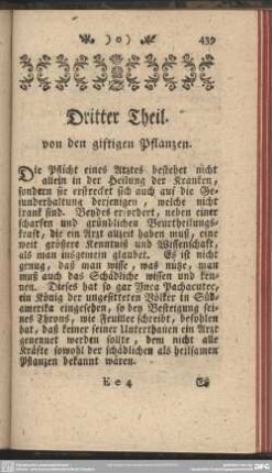 Dritter Theil von den giftigen Pflanzen