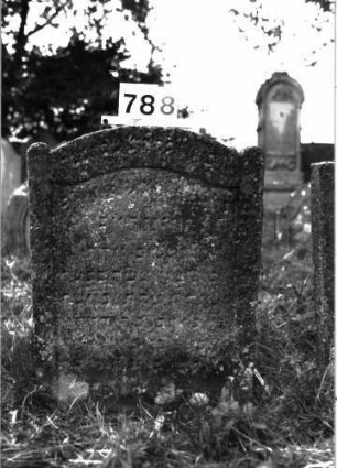 Grabstein 788