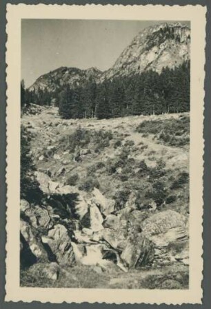 Fotografie einer Gebirgslandschaft