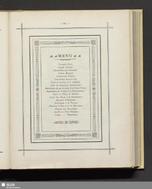 Menu ...